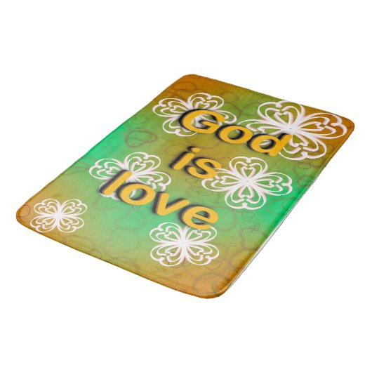 神は愛なり バスマット (アングル)