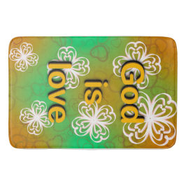 神は愛なり バスマット