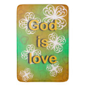神は愛なり バスマット (正面縦)