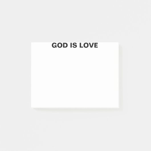 神は愛なり ポストイット (正面)