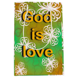 神は愛なり ミディアムペーパーバッグ