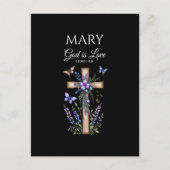 神は愛なり - 個人的なキリスト教 ポストカード (正面)