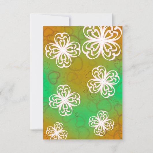 神は愛なり 招待状 (裏面)