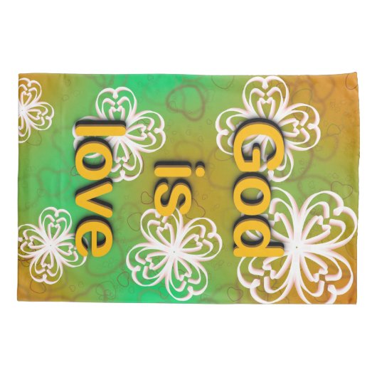 神は愛なり 枕カバー (裏面)