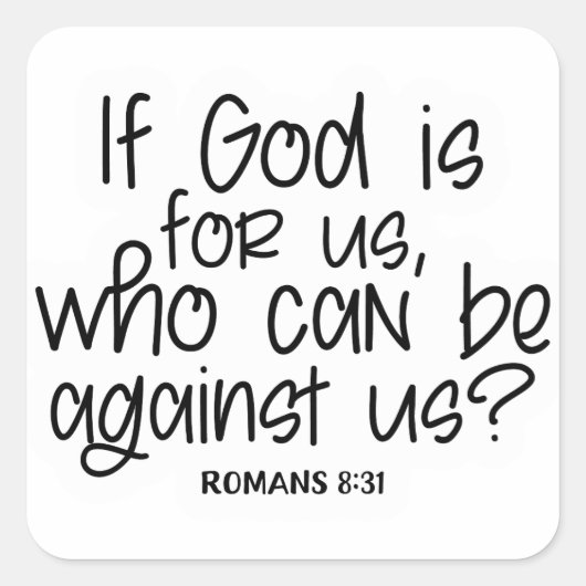 神は愛のイースターイエズスクリスチャンのインスピレーション スクエアシール (正面)