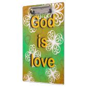 神は愛の本である クリップボード (左)