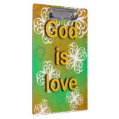 神は愛の本である クリップボード (右)