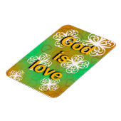 神は愛の本である マグネット (左側)