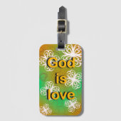 神は愛の本である ラゲッジタグ (正面縦)