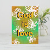 神は愛の本である 招待状 (スタンド正面)