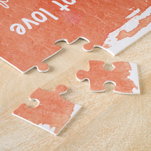 神は愛の水の色のバイブル絵を描バーバース ジグソーパズル (側面)