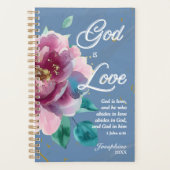 神は愛の聖句キリスト教である プランナー手帳 (正面)