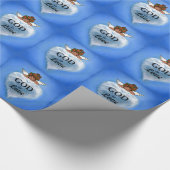 神は愛民族の天使です ラッピングペーパー (角)