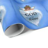 神は愛民族の天使です ラッピングペーパー (ロールコーナー)