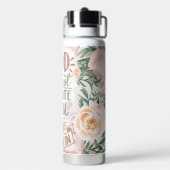 神は感動的あなたを生み出して混ぜ合わせなかった ウォーターボトル (背面)