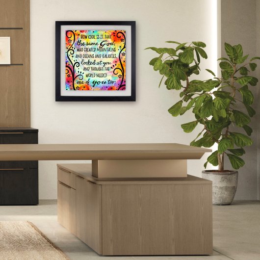 神は感動的お前のユニーク一人を必要としていた ポスター