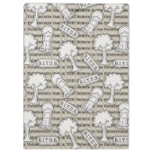 神は我々の光に火を付ける クリップボード (裏面)