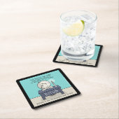 神は我々の光に火を付ける スクエアペーパーコースター (インサイチュ)