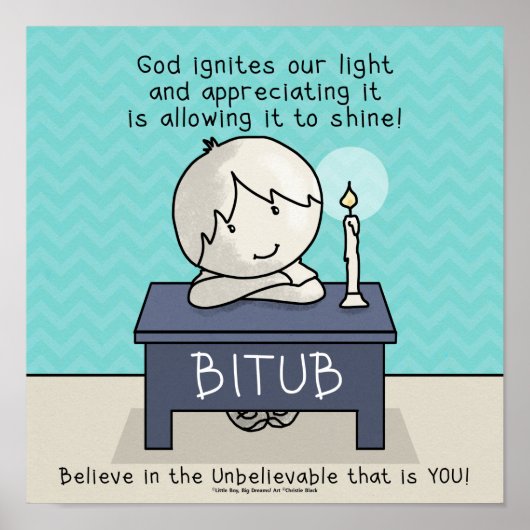 神は我々の光に火を付ける ポスター (正面)