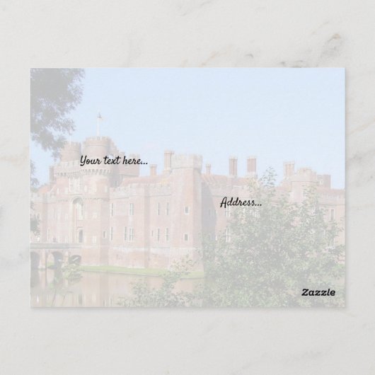 神は我々の庇護と強さ ポストカード (裏面)