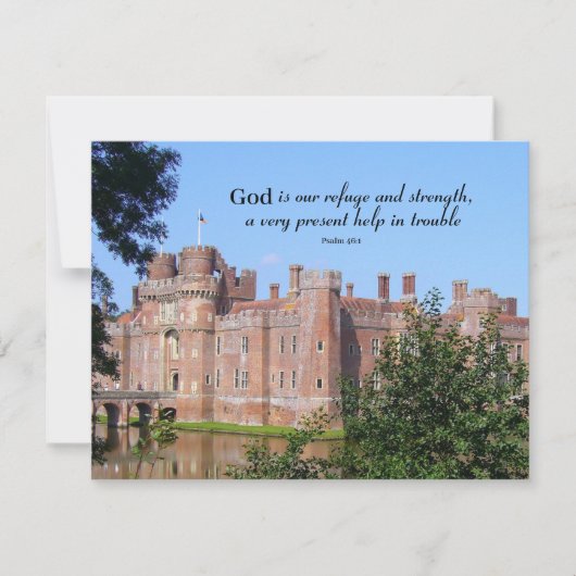 神は我々の皈依と力である カード (正面)