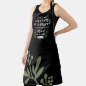 "神は我々の皈依と力である"詩篇46:1 エプロン (インサイチュ)