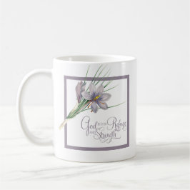 神は我々の避難所であり力である コーヒーマグカップ