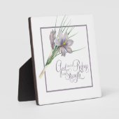 神は我々の避難所であり力である フォトプラーク (正面)