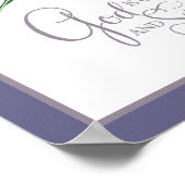 神は我々の避難所であり力である ポスター (角)