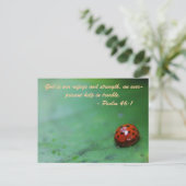 神は我々の避難所であり、力であり、永遠の存在である ポストカード (スタンド正面)