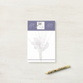 神は我々の避難所であり、強さモノグラムである ポストイット (デスク上)