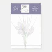 神は我々の避難所であり、強さモノグラムである ポストイット (正面)