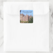 神は我々の避難所と力 スクエアシール (バッグ)