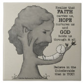 神は我々を保持する タイル (正面)