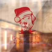 神は我々を祝福（犬） ウィンドウサイン (シート2)