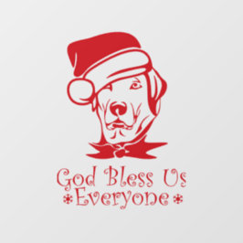 神は我々を祝福（犬） ウィンドウサイン