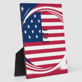 神は我が家を祝福せよ フォトプラーク (側面)