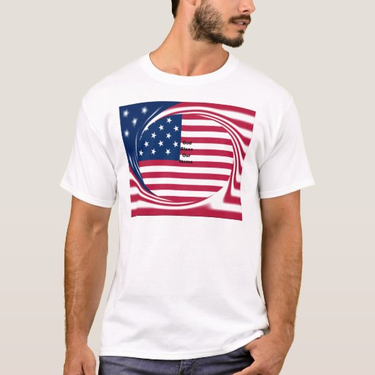 神は我が家を祝福せよ Tシャツ (正面)