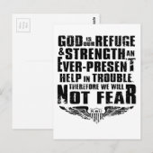 神は我が身の隠れ場所だ ポストカード (正面/裏面)