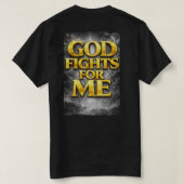 神は戦う。 Tシャツ (デザイン裏面)