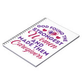 神は最も強い女性が彼らを介護者にしたことを発見 ノートブック (左側)