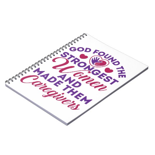 神は最も強い女性が彼らを介護者にしたことを発見 ノートブック (左側)