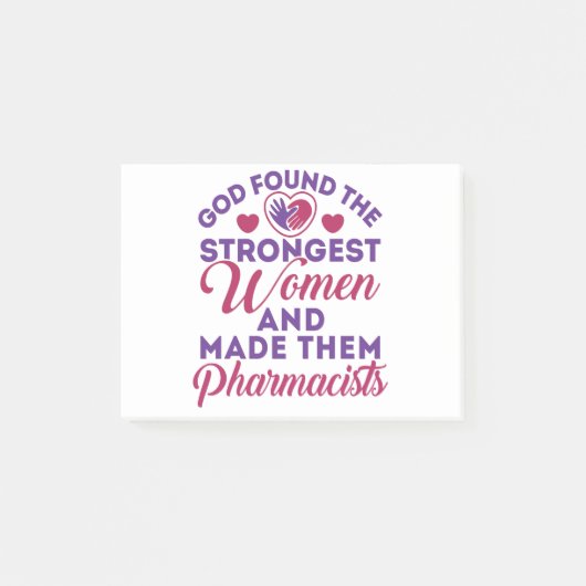 神は最強の女性薬剤師かわいいと見つけた ポストイット (正面)