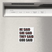 神は最後の言葉を持っている マグネット (インサイチュ (食洗機))