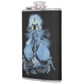 神は機械の中にある – テクノ – ディストピアデザイン フラスク (左)