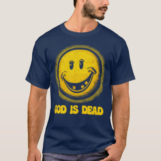 神は死んだニヒリストミームデザイン Tシャツ
