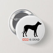 神は死んだバッジです 缶バッジ (正面&裏面)