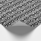 神は死んだ、ニーチェ無神論者の主張 ラッピングペーパー (角)