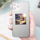 神は気に私たちの為にスペインの賛美来る シール (スマートフォン)