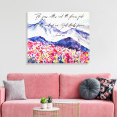 神は永遠に立つ キャンバスプリント (インサイチュ (リビング))